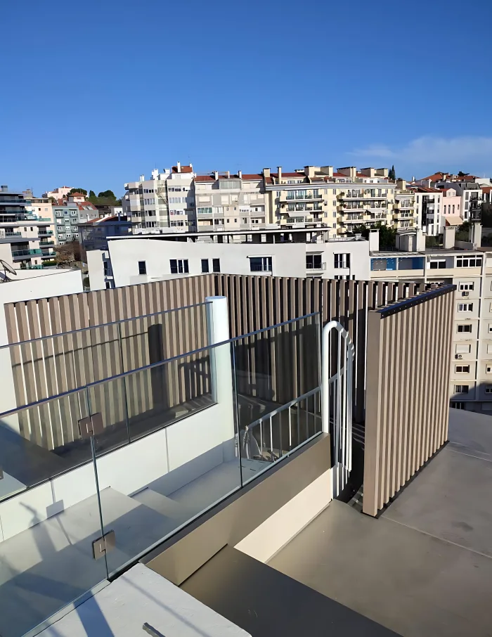 projeto comercial mideia high lapa revestimento tarimatec terraco exterior